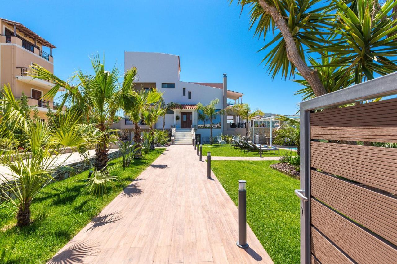 Villa Anemeli - Luxury Pool Villa With Gorgeous Seaview Kíssamos Buitenkant foto